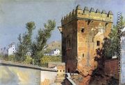 View from the Alhambra, Spain - William Stanley Haseltine