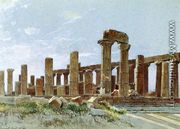 Agrigento (or Temple of Juno Lacinia) - William Stanley Haseltine