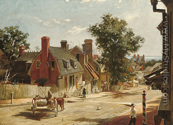 Old Annapolis, Francis Street - Francis Blackwell Mayer