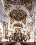 Interior with decoration - Johann Josef Christian