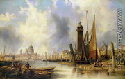 View of London with St. Paul's - James Wilson Carmichael