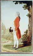 Jean-Baptiste-Louis de la Bussiere, horseman to the Duke of Orleans - Louis (Carrogis) de Carmontelle