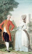 Monsieur de Reuilly and Madame de Montreal - Louis (Carrogis) de Carmontelle