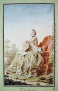The Marquise d'Auxy - Louis (Carrogis) de Carmontelle