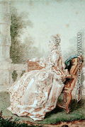 Unknown Lady, c.1762 - Louis (Carrogis) de Carmontelle