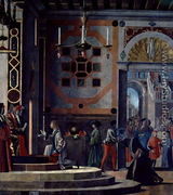 The Departure of the English Ambassadors, from the St. Ursula cycle, 1498 - Vittore Carpaccio