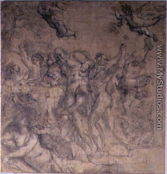 Triumph of Bacchus - Annibale Carracci