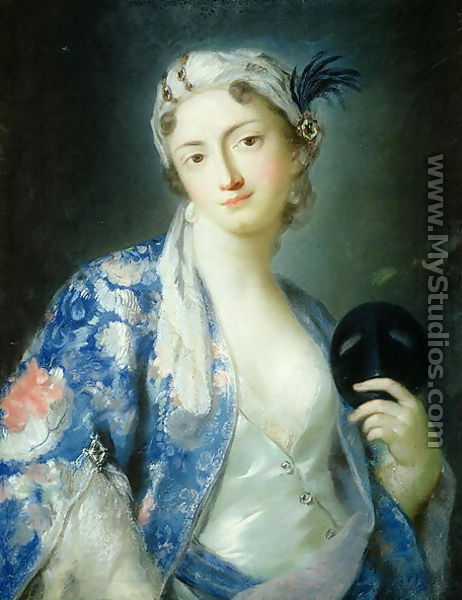 Portrait of a Woman - Rosalba Carriera