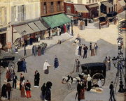 La Place Pigalle, Paris, 1880s - Pierre Carrier-Belleuse