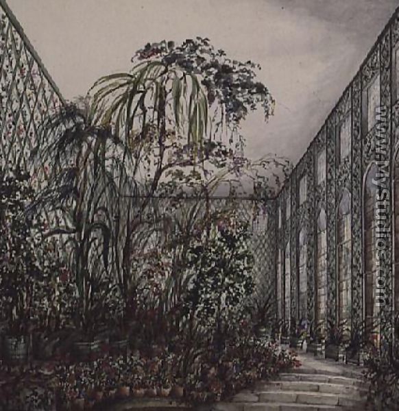 The Greenhouse at Aynhoe, 1846 - Lili Cartwright