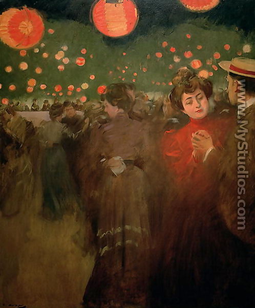 The Open-Air Party, c.1901-02 - Ramon Casas