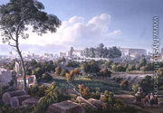 View of the Esquiline Hill, Rome, c.1800 2 - Louis Francois Cassas