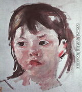 Head of a Young Girl 2 - Mary Cassatt
