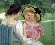 In the Garden, 1904 - Mary Cassatt