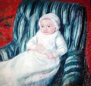 Child on a Sofa, Miss Lucie Berard - Mary Cassatt