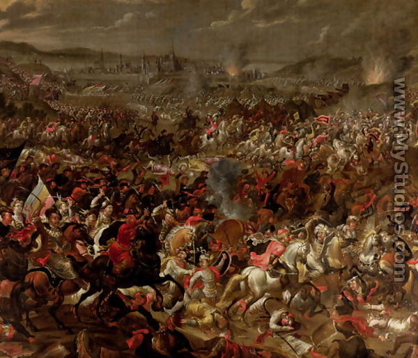 The Battle of Vienna, after 1683 - Pauwel Casteels