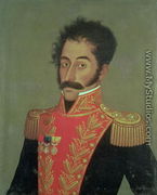 Simon Bolivar (1783-1830), portrait, c.1820 - Gil de Castro