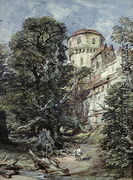 Landscape, with Castle and Trees - George Cattermole