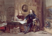 Charles I and his Secretary - George Cattermole