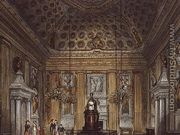The Cupola Room, Kensington Palace from 'Pynes' Royal Residences', 1819 - Richard Cattermole