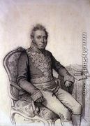 Portrait of an Officer of the Legion d'Honneur, 1842 - Pierre-Jacques Cazes