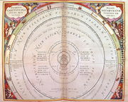 Tycho Brahe's System, one of a series from 'The Celestial Atlas, or the Harmony of the Universe' - Andreas Cellarius