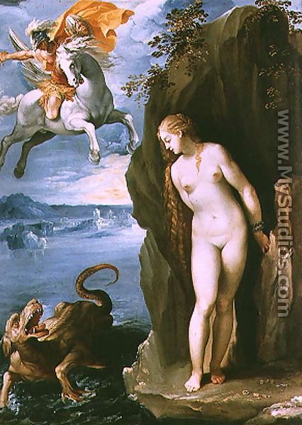 Perseus Rescuing Andromeda, 1602 - Giuseppe (d