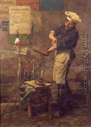 Rat Seller during the Siege of Paris, 1870 - Narcisse Chaillou