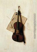 The Old Violin, 1888 - Jefferson David Chalfant