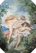 Flora and Zephyr - Alfred-Edward Chalon
