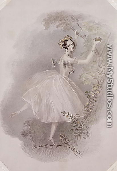 Marie Taglioni (1804-84) as the Sylph in 