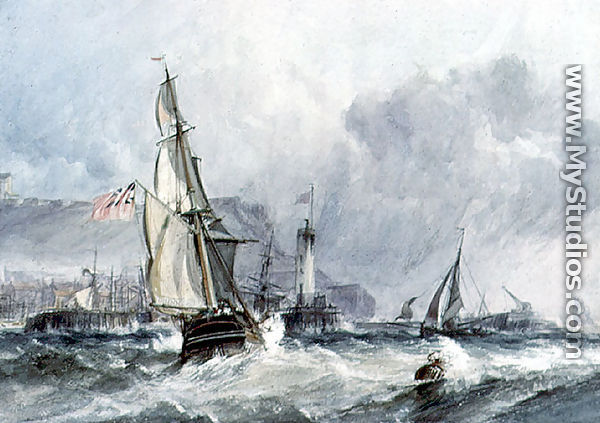 View of Whitby - George Chambers