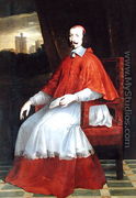 Portrait of Cardinal Jules Mazarin (1602-61) - Philippe de Champaigne