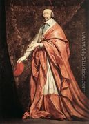 Portrait of Armand-Jean du Plessis, Cardinal Richelieu (1585-1642) 2 - Philippe de Champaigne
