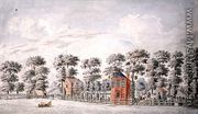 View of a Gazebo and Garden, 1774 - I. Chapman