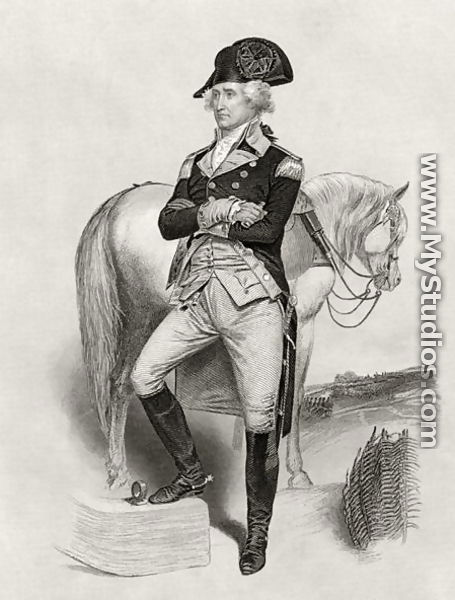 George Washington in 1775, from 