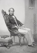Portrait of Henry Wadsworth Longfellow (1807-82) - Alonzo Chappel