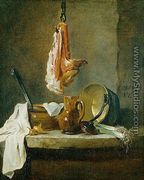 Still Life with a Rib of Beef, 1739 - Jean-Baptiste-Simeon Chardin