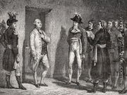 Joseph Garat (1749-1833) Proclaims the Arrest of King Louis XVI (1754-93) - H. de la Charlerie