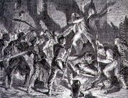 The Massacre in the Prisons in September 1792 - H. de la Charlerie