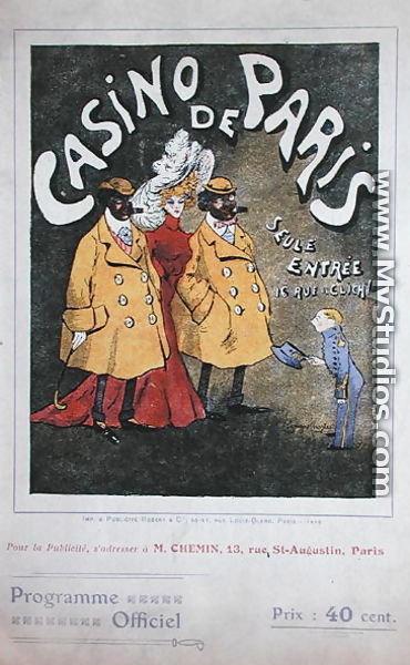 Official Programme for the Casino de Paris, 1906 - Jacques Charles