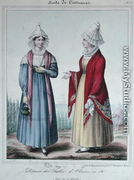 Summer costumes for ladies in the 'Sables-d'Olonne' area, 1845 - Charpentier