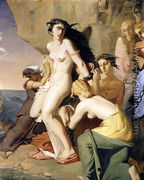 Andromeda Tied to the Rock by the Nereids, 1840 - Theodore Chasseriau