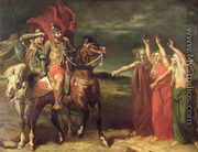 Macbeth and the Three Witches, 1855 - Theodore Chasseriau