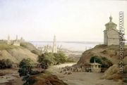 View of Yuryevets, on the Volga, 1851 - Nikanor Grigorevich Chernetsov