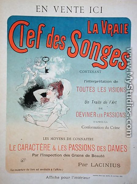 Poster advertising the book 