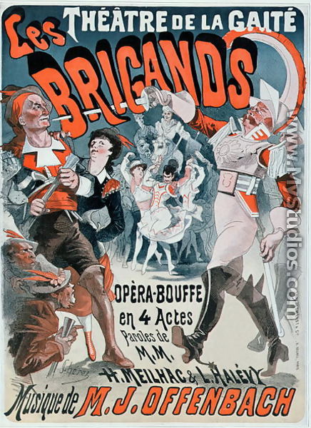 Poster for the opera bouffe 