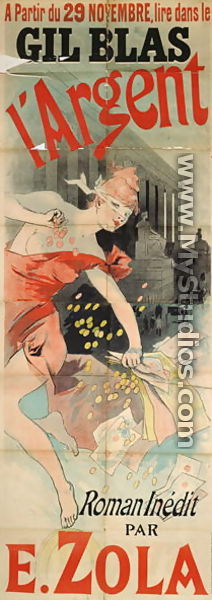 Poster advertising the publication of 