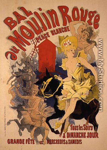 Reproduction of a Poster Advertising the 