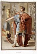 Nero, costume for 'Britannicus' by Jean Racine, from Volume II of 'Research on the Costumes and Theatre of All Nations' - Philippe Chery